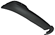Rear, Lower Bumper Cover, Textured, Sedan, With Exhaust Hole, CAPA Certified