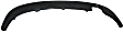Rear, Lower Bumper Cover, Textured, Sedan, With Exhaust Hole, CAPA Certified
