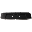 Rear, Center Bumper Trim, Textured Black