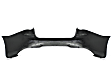 Rear Primed Bumper Cover, Sedan