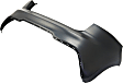 Rear Primed Bumper Cover, Hatchback