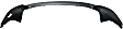 Rear Primed Bumper Cover, Hatchback, CAPA Certified