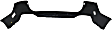 Rear, Upper Primed Bumper Cover, EX/L/LX Models, Without Parking Aid Sensor Holes