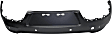 Rear Textured Bumper Cover, 4 Cyl., 2.4L Engine, Production Date Up To February 11, 2011, With Parking Aid Sensor Holes