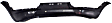 Rear Textured Bumper Cover, 4 Cyl., 2.4L Engine, With Parking Aid Sensor Holes