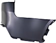 Rear, Passenger Side Bumper End, Primed Plastic