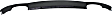 Rear, Lower Valance, Bumper Cover, Textured, CAPA Certified