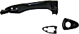 Front, Driver Side Primed Exterior Door Handle, With Key Hole
