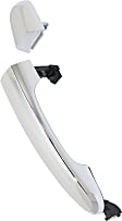 2013 Kia Sorento - Front, Passenger Side Chrome Exterior Door Handle, Without Key Hole