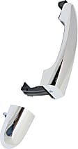 2013 Kia Sorento - Front, Passenger Side Chrome Exterior Door Handle, Without Key Hole