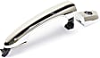 Front, Driver Side Chrome Exterior Door Handle, With Key Hole