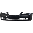 Front Primed Bumper Cover, Base Model, 6 Cyl., 3.5L Engine, With Fog Light Holes, With Parking Aid Sensor Holes