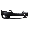 Front Primed Bumper Cover, For Models Without Pre-Collision System and Headlight Washer, CAPA Certified
