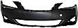2008 Lexus IS250 Base - Front Primed Bumper Cover, For Models Without Pre-Collision System