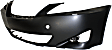 2008 Lexus IS250 Base - Front Primed Bumper Cover, For Models Without Pre-Collision System