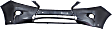 Front Primed Bumper Cover, Base Model, 3.5L Engine, Without F Sport Package, Japan Built Vehicles, With Fog Light Holes, and Parking Aid Sensor Holes, Without Headlight Washer Holes