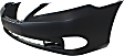 2010-2012 Lexus ES350 - Front Primed Bumper Cover, Base Model, 6 Cyl., 3.5L Engine, Without Parking Aid Sensor Holes