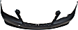 2010-2012 Lexus ES350 - Front Primed Bumper Cover, Base Model, 6 Cyl., 3.5L Engine, Without Parking Aid Sensor Holes