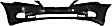 2010-2012 Lexus ES350 - Front Primed Bumper Cover, Base Model, 6 Cyl., 3.5L Engine, Without Parking Aid Sensor Holes