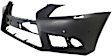 Front Primed Bumper Cover, For Models With F Sport Package, With Headlight Washer Holes, Parking Aid Sensor Holes and Fog Light Holes, Without Crafted Line Edition, CAPA Certified