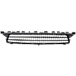 Front Bumper Grille, Black, Base Model, CAPA CERTIFIED