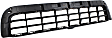 Front, Lower Bumper Grille, Black, Base Model