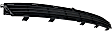 2012 Lexus ES350 Base - Front, Center Bumper Grille, Textured Black, CAPA Certified