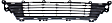 Front Bumper Grille, Textured Gray, Base Model