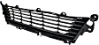 Front Bumper Grille, Textured Gray CAPA Certified