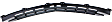 Front Bumper Grille, Textured Black
