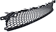 Front Bumper Grille, Textured Black, Base Model, CAPA Certified