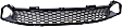 Front Bumper Grille, Black, Base Model