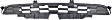 Front Bumper Grille, Textured Black, Base Model