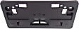 Front License Plate Bracket, Base Model
