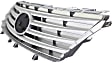 Grille Assembly, Painted Silver Shell and Insert, Base Model, 6 Cyl., 3.5L Engine