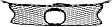 2013-2015 Lexus GS350 - Grille, Gray, 6 Cyl., 3.5L Engine