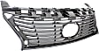 Grille, Painted Silver, Base Model, CAPA Certified