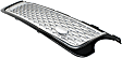 Grille, Black Shell with Silver Insert, 8 Cyl., 5.0L Engine