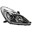 Passenger Side Headlight, With bulb, Halogen, without HID, Base Model