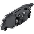 Passenger Side Headlight, without Bulb, HID/Xenon, Clear Lens