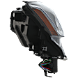 Passenger Side Headlight, without Bulb, Halogen, Base Model, without Auto Leveling
