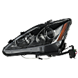 2006 Lexus IS250 - Driver Side Halogen Headlight, Without bulb(s), OE Replacement