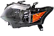 Driver Side Headlight, with Bulb, Halogen, Clear Lens, Black Interior, Base Model, 6 Cyl., 3.5L Engine