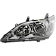 Driver Side Headlight, without Bulb, HID/Xenon, Clear Lens, Base Model, 6 Cyl., 3.5L Engine