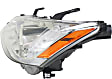Driver Side Headlight, without Bulb, HID/Xenon, Clear Lens, Base Model, 6 Cyl., 3.5L Engine