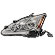 2011-2013 Lexus IS250 - Driver Side Halogen Headlight, With bulb(s), OE Replacement