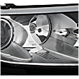 Passenger Side Halogen Headlight, With bulb(s), OE Replacement,, CAPA Certified