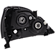 Driver Side Headlight, without Bulb, Halogen, Models without Sport Package, CAPA CERTIFIED