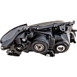 Driver Side Headlight, without Bulb, Halogen, Base Model, 6 Cyl., 3.5L Engine, CAPA Certified