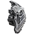 Driver Side Headlight, with Bulb, Halogen, Clear Lens, 4 Cyl., 1.8L Engine, CAPA Certified